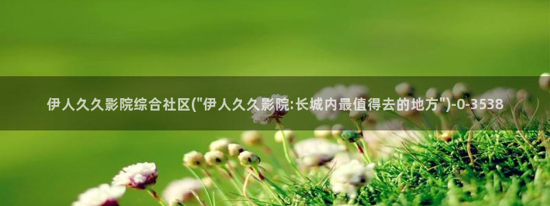 伊人爱爱网视频教程：伊人久久影院综合社区(\